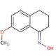7-Methoxy-1-tetralone Oxime (CAS 20175-97-7) - chemical structure image