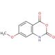 7-Methoxy-1H-benzo[d][1,3]oxazine-2,4-dione (CAS 128076-63-1) - chemical structure image