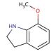 7-Methoxy-2,3-dihydro-1H-indole (CAS 334986-99-1) - chemical structure image