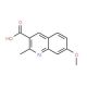 7-methoxy-2-methylquinoline-3-carboxylic acid (CAS 470702-34-2) - chemical structure image