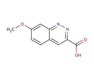 7-methoxycinnoline-3-carboxylic acid - chemical structure image