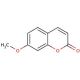 7-Methoxycoumarin (CAS 531-59-9) - chemical structure image