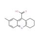 7-Methyl-1,2,3,4-tetrahydro-acridine-9-carboxylic acid - chemical structure image