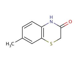 7-Methyl-1,4-benzothiazin-3(4H)-one (CAS 30322-02-2) - chemical structure image
