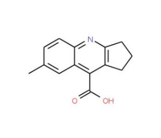 7-Methyl-2,3-dihydro-1H-cyclopenta[b]quinoline-9-carboxylic acid - chemical structure image