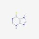 7-Methyl-6-Mercaptopurine (CAS 3324-79-6) - chemical structure image