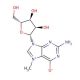 7-Methylguanosine (CAS 20244-86-4) - chemical structure image
