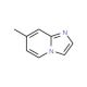 7-Methylimidazo[1,2-a]pyridine (CAS 874-39-5) - chemical structure image