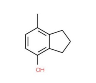 7-methylindan-4-ol (CAS 16400-13-8) - chemical structure image