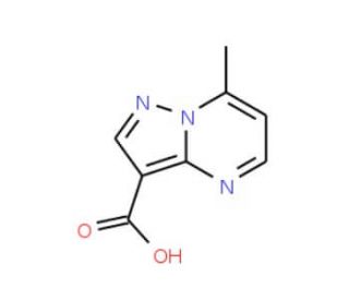 7-methylpyrazolo[1,5-a]pyrimidine-3-carboxylic acid - chemical structure image