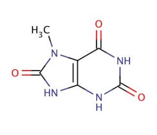 7-Methyluric Acid (CAS 612-37-3) - chemical structure image