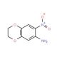 7-Nitro-2,3-dihydro-benzo[1,4]dioxin-6-ylamine (CAS 62140-78-7) - chemical structure image