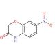 7-nitro-3,4-dihydro-2H-1,4-benzoxazin-3-one (CAS 81721-86-0) - chemical structure image