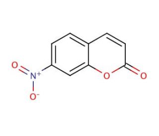 7-Nitrocoumarin (CAS 19063-58-2) - chemical structure image