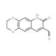 7-Oxo-2,3,6,7-tetrahydro-[1,4]dioxino[2,3-g]-quinoline-8-carbaldehyde - chemical structure image
