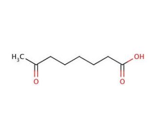 7-Oxooctanoic acid (CAS 14112-98-2) - chemical structure image