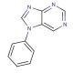7-Phenyl-7H-purine (CAS 18346-05-9) - chemical structure image