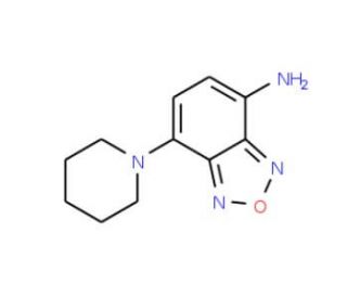 7-Piperidin-1-yl-2,1,3-benzoxadiazol-4-amine (CAS 842964-23-2) - chemical structure image