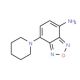 7-Piperidin-1-yl-2,1,3-benzoxadiazol-4-amine (CAS 842964-23-2) - chemical structure image