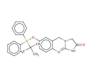 7-tert-Butyldiphenylsilyl-1,2,3,5-tetrahydro-2-oxo-imidazo-[2,1-b] quinzoline - chemical structure image