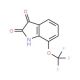 7-Trifluoromethoxy-isatin (CAS 149125-30-4) - chemical structure image