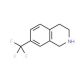 7-Trifluoromethyl-1,2,3,4-tetrahydroisoquinoline (CAS 199678-32-5) - chemical structure image