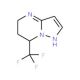 7-(Trifluoromethyl)-4,5,6,7-tetrahydropyrazolo-[1,5-a]pyrimidine - chemical structure image