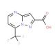 7-Trifluoromethyl-pyrazolo[1,5-a]pyrimidine-2-carboxylic acid - chemical structure image