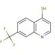7-(Trifluoromethyl)quinoline-4-thiol (CAS 64415-07-2) - chemical structure image