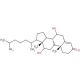 7α,12α-Dihydroxycholest-4-en-3-one (CAS 1254-03-1) - chemical structure image