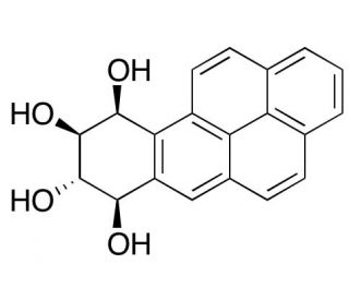 (7&alpha;,8&beta;,9&alpha;,10&alpha;)-7,8,9,10-Tetrahydrobenzo[a]pyrene-7,8,9,10-tetrol - chemical structure image