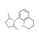 8-(2,5-dimethylpyrrolidin-1-yl)-1,2,3,4-tetrahydroquinoline - chemical structure image