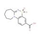 8,9,10,11-tetrahydro-7H-azepino[2,1-c][1,2,4]benzothiadiazine-3-carboxylic acid 5,5-dioxide - chemical structure image