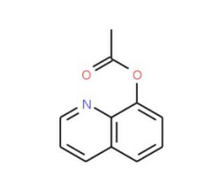 8-Acetoxyquinoline (CAS 2598-29-0) - chemical structure image