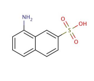 8-Amino-2-naphthalenesulfonic acid (CAS 119-28-8) - chemical structure image