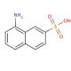 8-Amino-2-naphthalenesulfonic acid (CAS 119-28-8) - chemical structure image