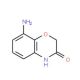 8-Amino-4H-1,4-benzoxazin-3-one (CAS 321126-82-3) - chemical structure image