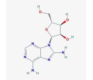 8-Amino Adenosine (CAS 3868-33-5) - chemical structure image