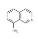 8-Aminoisoquinoline (CAS 23687-27-6) - chemical structure image