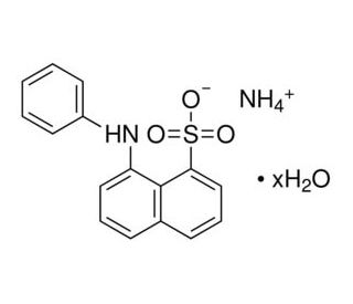 8-Anilino-1-naphthalenesulfonic Acid Ammonium Salt Hydrate (CAS 206659-00-9) - chemical structure image
