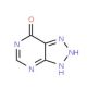 8-Azahypoxanthine (CAS 2683-90-1) - chemical structure image