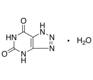 8-Azaxanthine Monohydrate (CAS 59840-67-4) - chemical structure image
