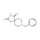 8-Benzyl-2,8-diazaspiro[4.5]decane-1,3-dione (CAS 1463-48-5) - chemical structure image