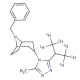 8-Benzyl-3-(3-(isopropyl-d6)-5-methyl-4H-1,2,4-triazol-4-yl)-exo-8-azabicyclo[3.2.1]octane - chemical structure image