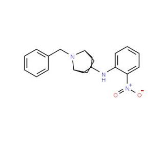 8-Benzyl-N-(2-nitrophenyl)-8-azabicyclo[3.2.1]octan-3-amine - chemical structure image