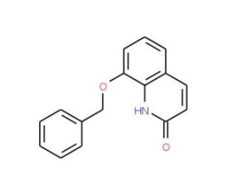 8-Benzyloxy-2-oxo-1H-quinoline (CAS 63404-84-2) - chemical structure image