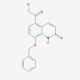 8-Benzyloxy-5-(2-bromoacetyl)-2-hydroxyquinoline (CAS 100331-89-3) - chemical structure image