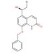 8-Benzyloxy-5-((R)-2-bromo-1-hydroxyethyl)-1H-quinolinone - chemical structure image