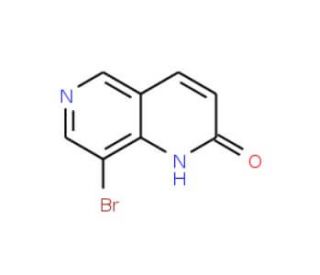 8-Bromo-1,6-naphthyridin-2(1H)-one (CAS 902837-41-6) - chemical structure image
