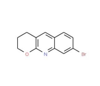 8-Bromo-2,3-dihydropyrano[2,3-b]quinoline (CAS 848170-51-4) - chemical structure image